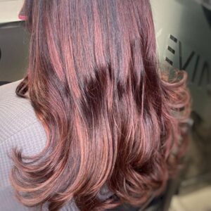 Warm Red Hair Colours at Kevin Joseph Hairdressing in Uxbridge