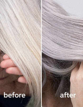 Remove-Brassy-Tones-From-Grey-Hair-Uxbridge-Salon